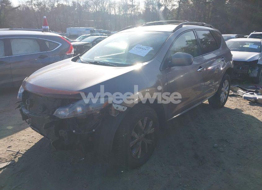 Photo 2 of 2013 Nissan Murano SV (VIN JN8AZ1MW0DW305889)