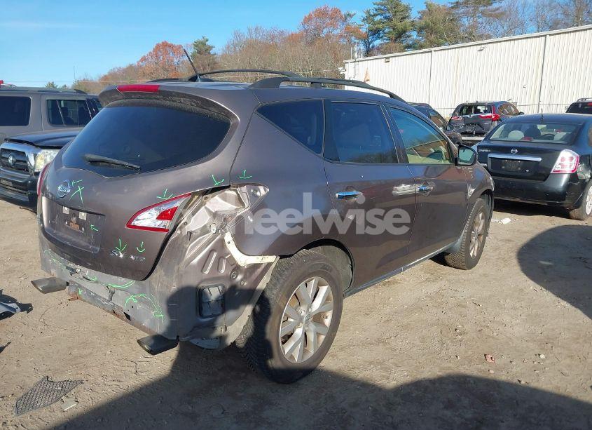 Photo 4 of 2013 Nissan Murano SV (VIN JN8AZ1MW0DW305889)