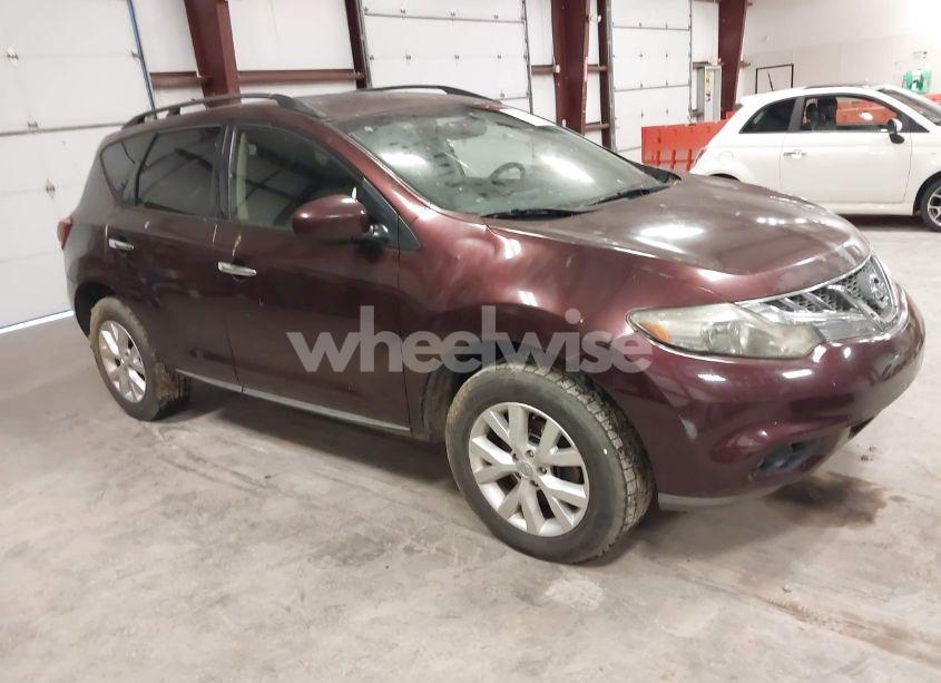 2013 Nissan Murano SV (VIN JN8AZ1MW0DW315659) main photo