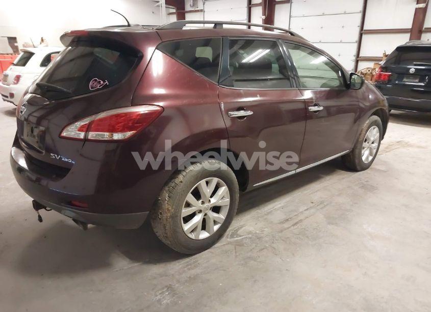 Photo 2 of 2013 Nissan Murano SV (VIN JN8AZ1MW0DW315659)