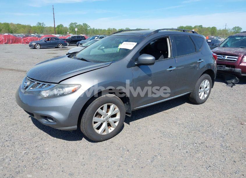 Photo 2 of 2013 Nissan Murano SL (VIN JN8AZ1MW0DW319839)