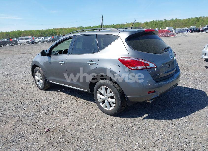 Photo 3 of 2013 Nissan Murano SL (VIN JN8AZ1MW0DW319839)