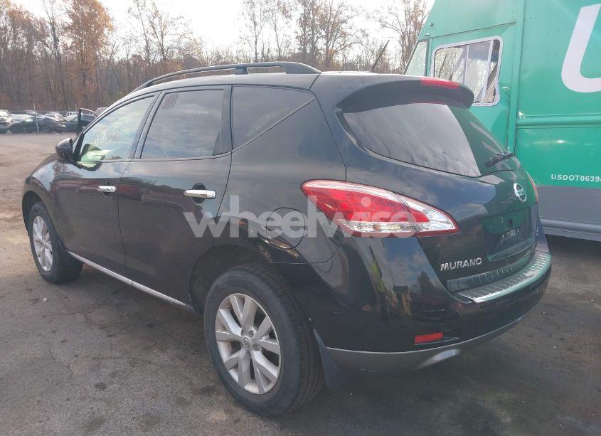 Photo 2 of 2013 Nissan Murano SV (VIN JN8AZ1MW0DW320487)