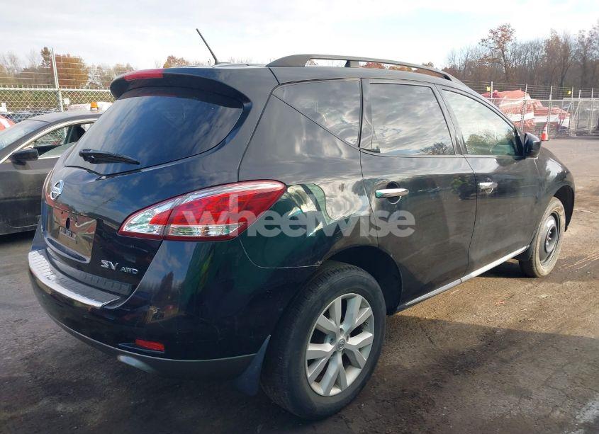Photo 3 of 2013 Nissan Murano SV (VIN JN8AZ1MW0DW320487)