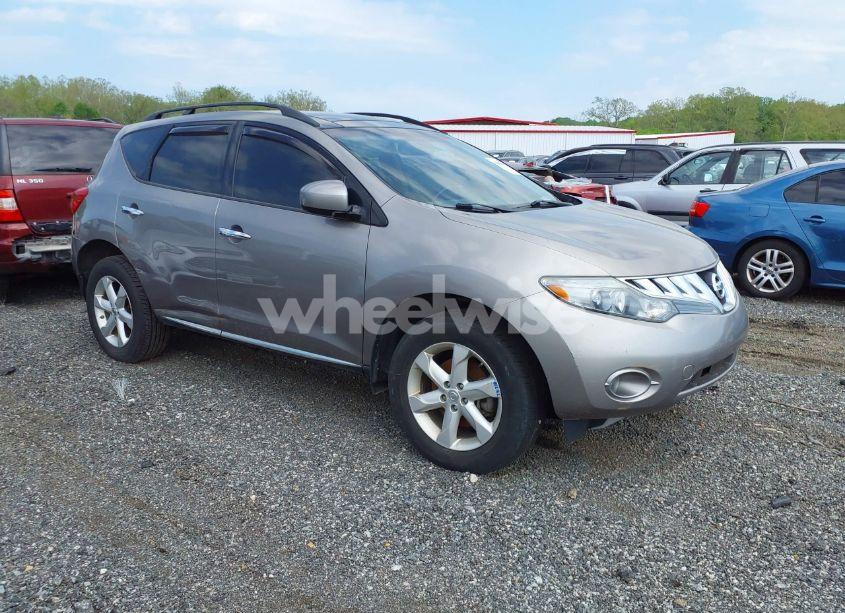2010 Nissan Murano SL (VIN JN8AZ1MW1AW113943) main photo