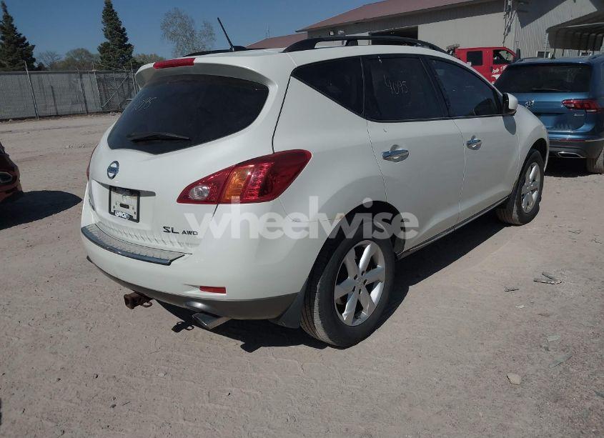 Photo 4 of 2010 Nissan Murano SL (VIN JN8AZ1MW1AW114851)