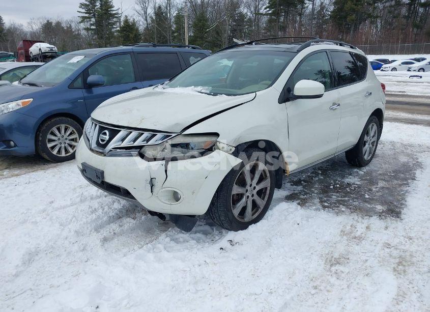 2010 Nissan Murano SL (VIN JN8AZ1MW1AW124571) main photo