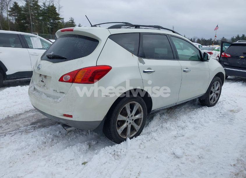 Photo 2 of 2010 Nissan Murano SL (VIN JN8AZ1MW1AW124571)