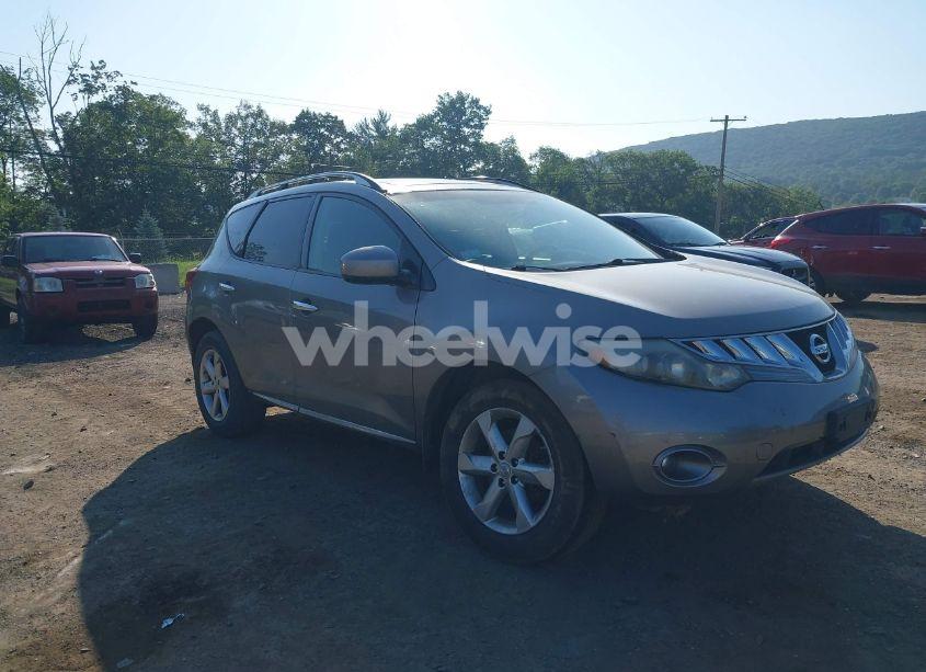 2010 Nissan Murano SL (VIN JN8AZ1MW1AW128958) main photo