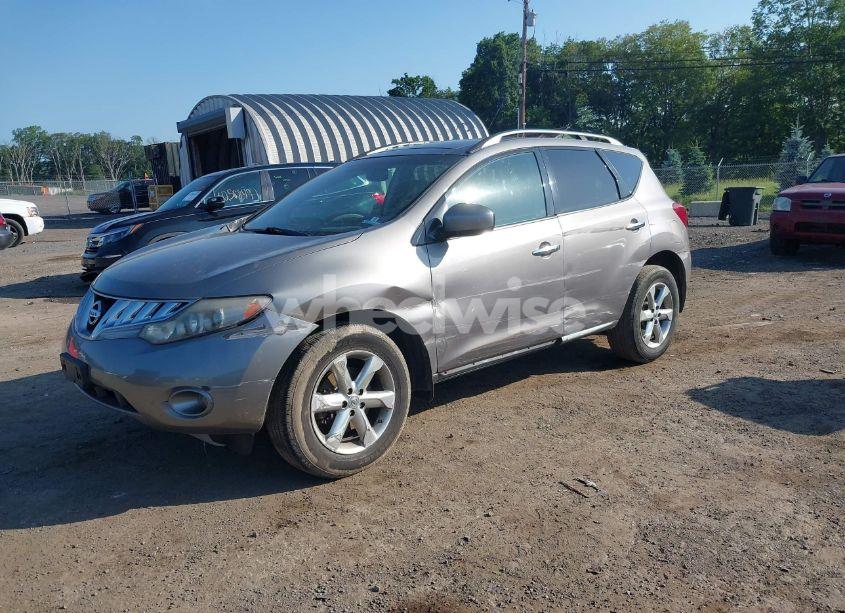 Photo 2 of 2010 Nissan Murano SL (VIN JN8AZ1MW1AW128958)