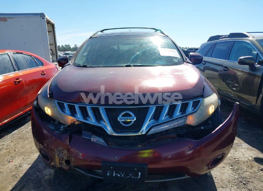 Photo 3 of 2010 Nissan Murano SL (VIN JN8AZ1MW1AW129642)
