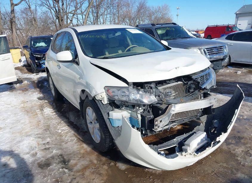 2011 Nissan Murano S (VIN JN8AZ1MW1BW153084) main photo