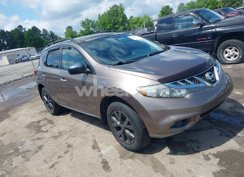 2011 Nissan Murano SV (VIN JN8AZ1MW1BW165235) main photo