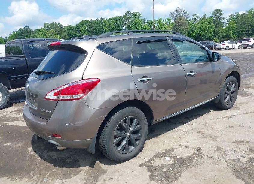 Photo 4 of 2011 Nissan Murano SV (VIN JN8AZ1MW1BW165235)