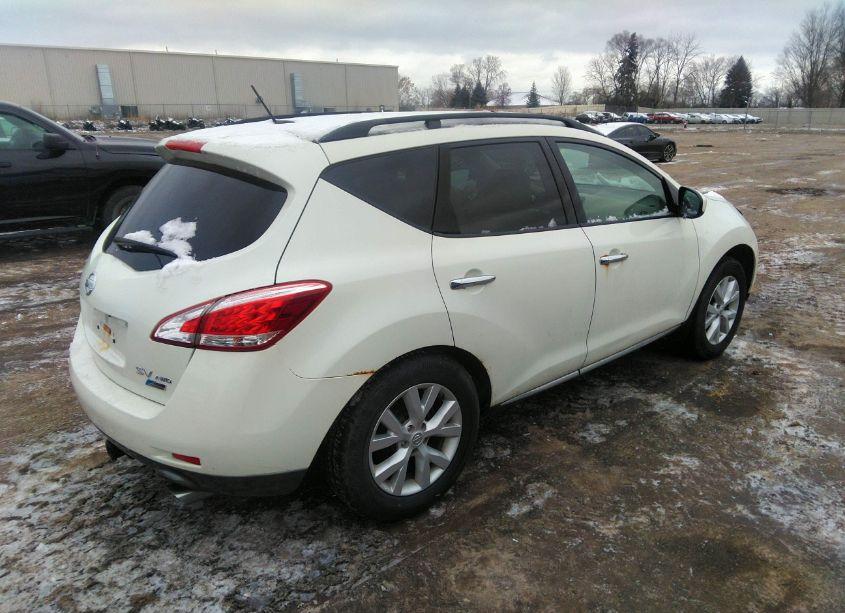 Photo 3 of 2011 Nissan Murano SV (VIN JN8AZ1MW1BW177689)
