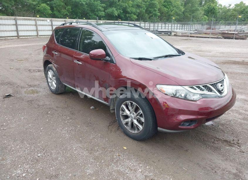 2012 Nissan Murano SL (VIN JN8AZ1MW1CW213141) main photo