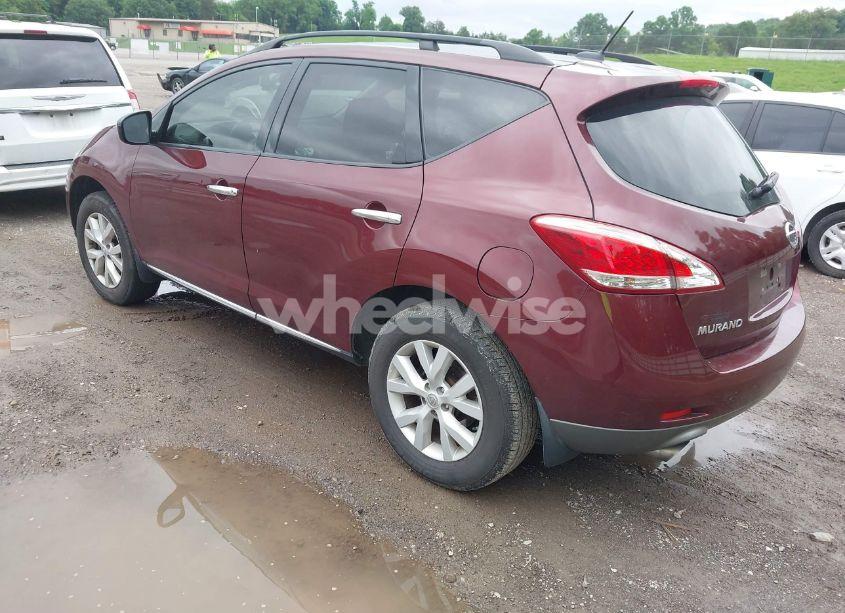 Photo 3 of 2012 Nissan Murano SL (VIN JN8AZ1MW1CW213141)
