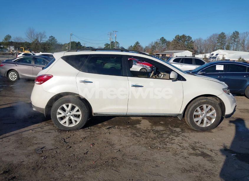 Photo 4 of 2012 Nissan Murano SL (VIN JN8AZ1MW1CW215309)