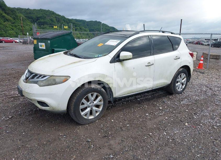 Photo 2 of 2012 Nissan Murano SL (VIN JN8AZ1MW1CW218002)