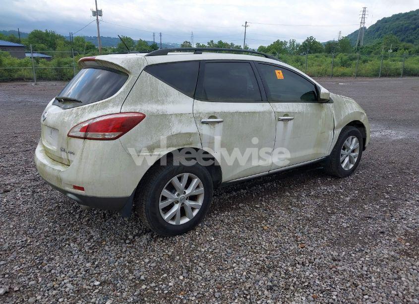 Photo 4 of 2012 Nissan Murano SL (VIN JN8AZ1MW1CW218002)