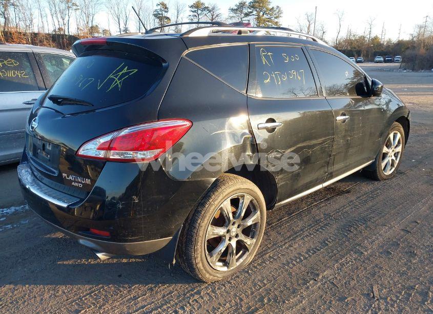 Photo 2 of 2012 Nissan Murano LE (VIN JN8AZ1MW1CW238475)