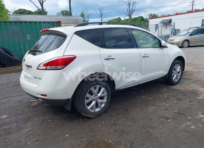 Photo 4 of 2013 Nissan Murano SV (VIN JN8AZ1MW1DW305724)