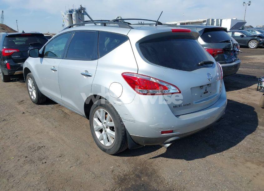 Photo 2 of 2013 Nissan Murano SL (VIN JN8AZ1MW1DW307537)