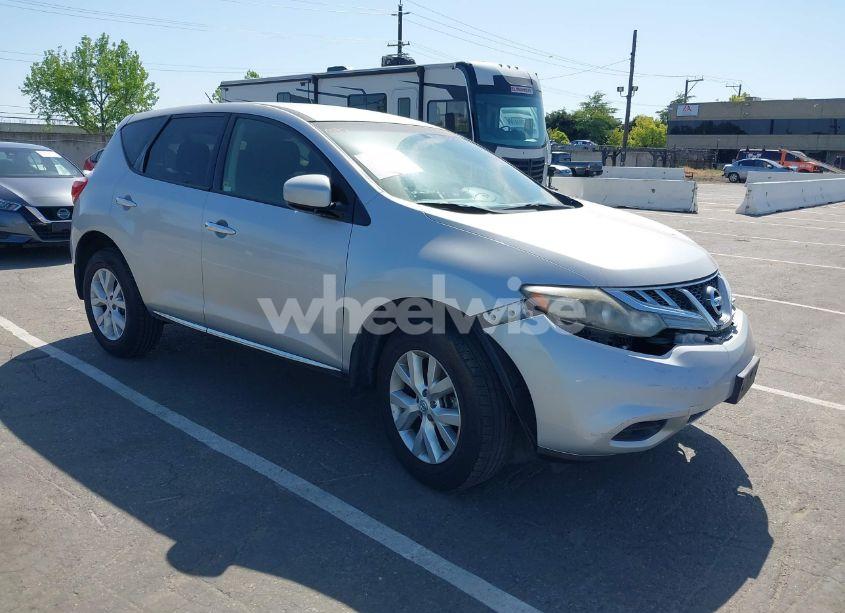 2013 Nissan Murano S (VIN JN8AZ1MW1DW315816) main photo