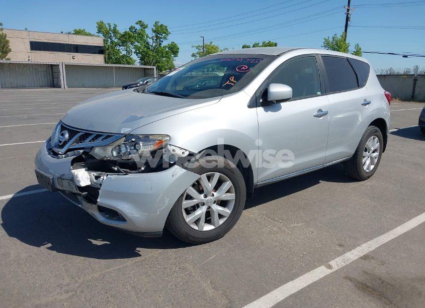 Photo 2 of 2013 Nissan Murano S (VIN JN8AZ1MW1DW315816)