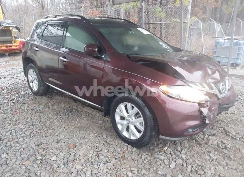 2014 Nissan Murano SL (VIN JN8AZ1MW1EW509019) main photo
