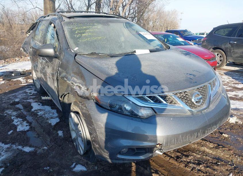 2014 Nissan Murano SL (VIN JN8AZ1MW1EW526287) main photo