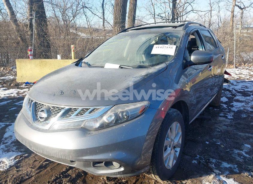 Photo 2 of 2014 Nissan Murano SL (VIN JN8AZ1MW1EW526287)