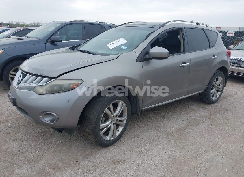 Photo 2 of 2010 Nissan Murano LE (VIN JN8AZ1MW2AW102126)