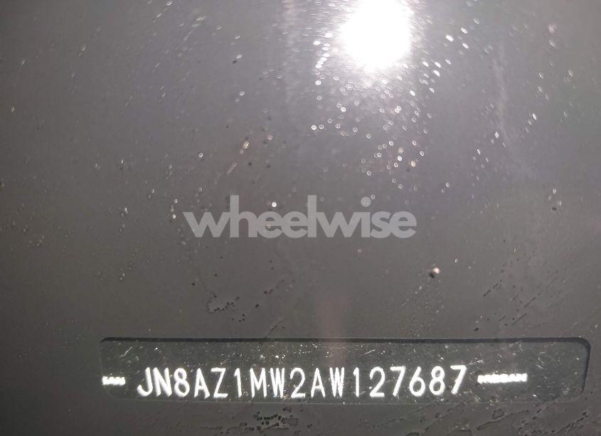 Photo 9 of 2010 Nissan Murano S (VIN JN8AZ1MW2AW127687)