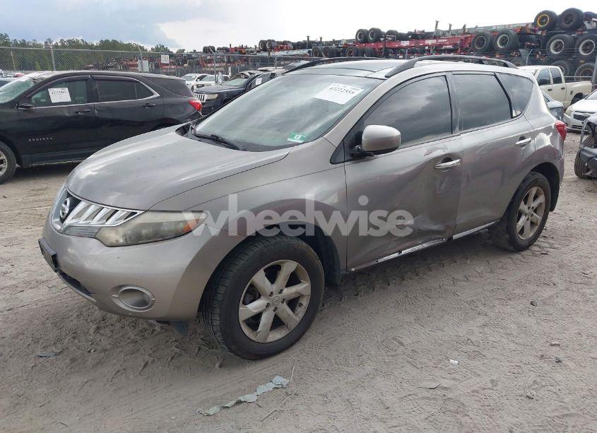 Photo 2 of 2010 Nissan Murano SL (VIN JN8AZ1MW2AW133778)