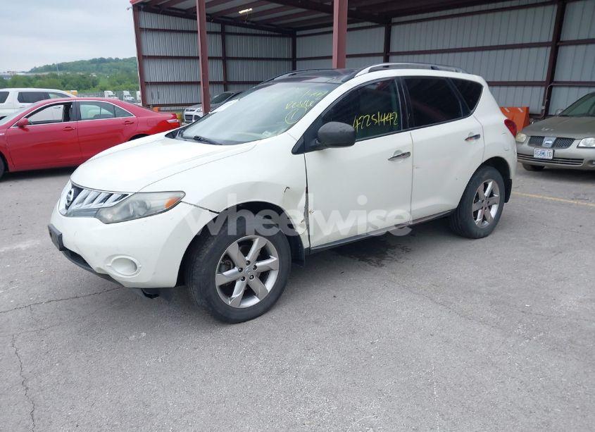 Photo 2 of 2010 Nissan Murano SL (VIN JN8AZ1MW2AW136230)