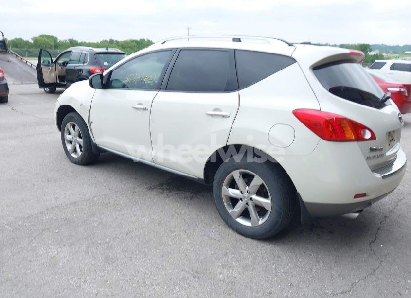 Photo 3 of 2010 Nissan Murano SL (VIN JN8AZ1MW2AW136230)