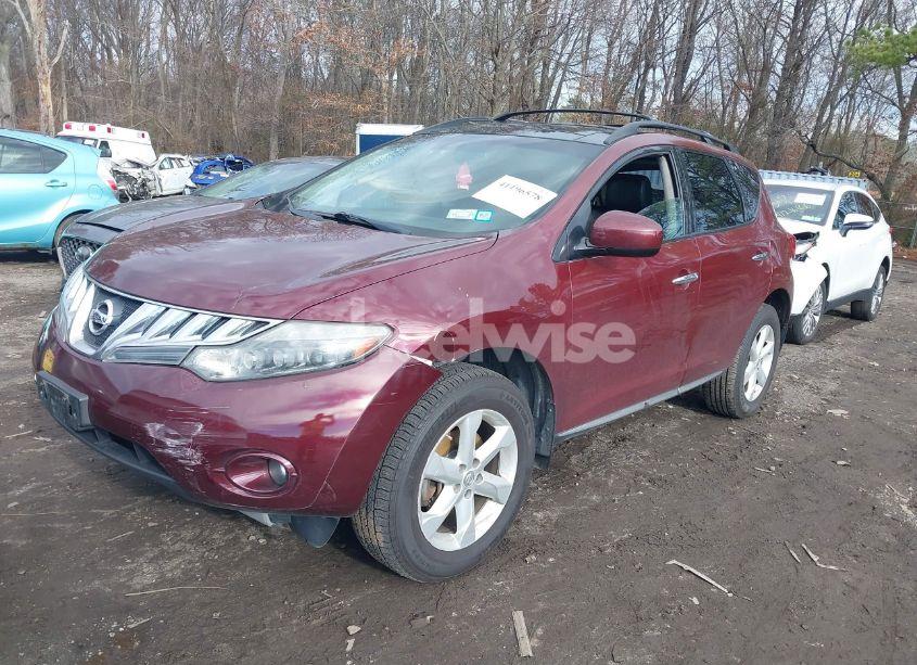2010 Nissan Murano SL (VIN JN8AZ1MW2AW137538) main photo