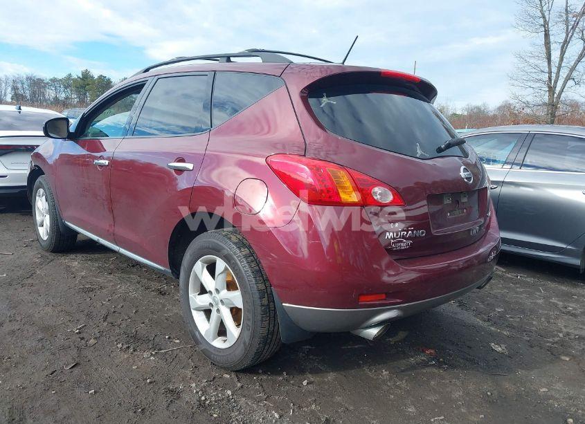 Photo 2 of 2010 Nissan Murano SL (VIN JN8AZ1MW2AW137538)