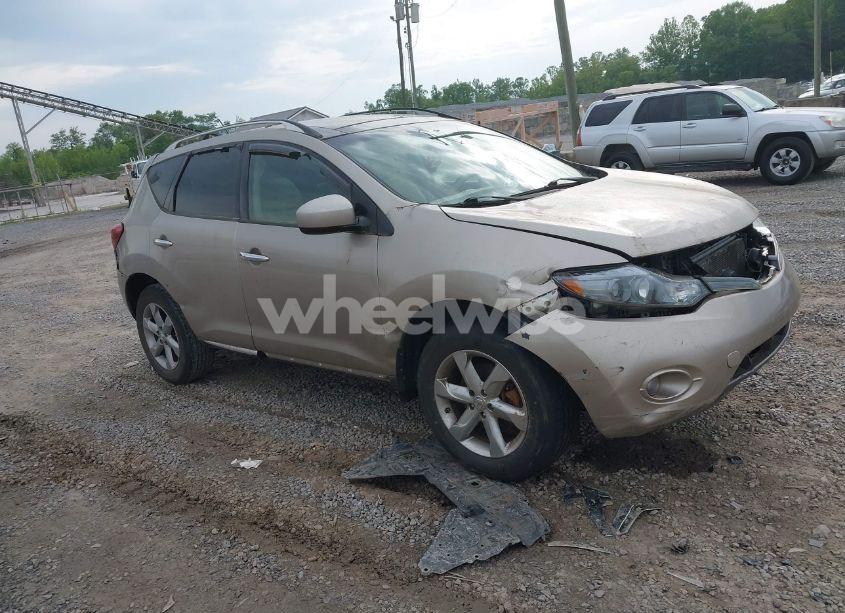 2010 Nissan Murano SL (VIN JN8AZ1MW2AW140942) main photo