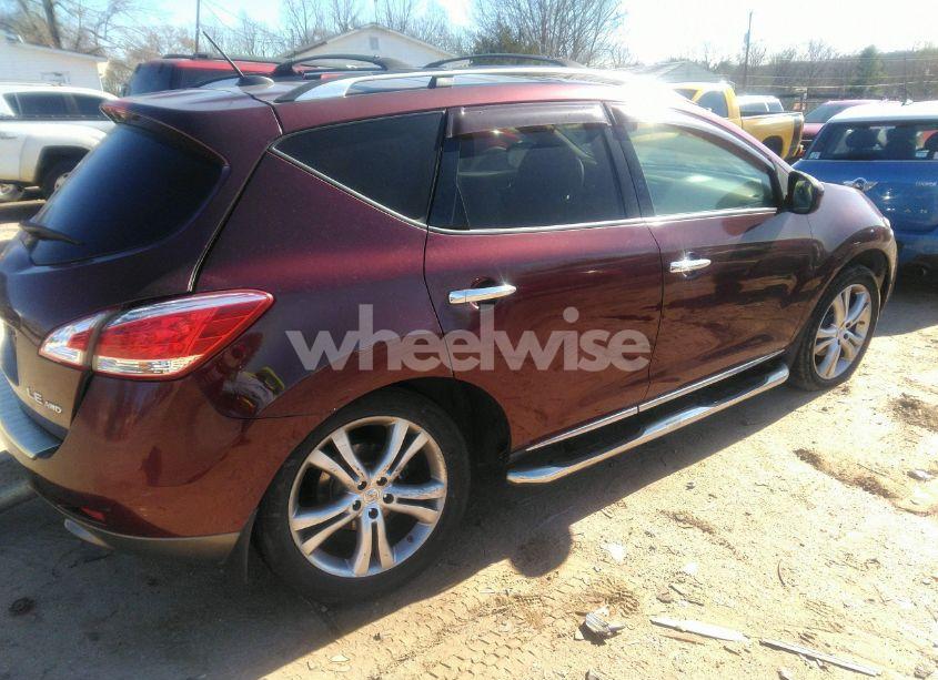 2011 Nissan Murano LE (VIN JN8AZ1MW2BW155944) main photo