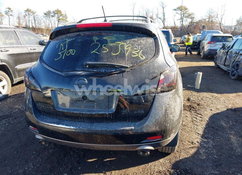 Photo 3 of 2011 Nissan Murano SL (VIN JN8AZ1MW2BW186059)