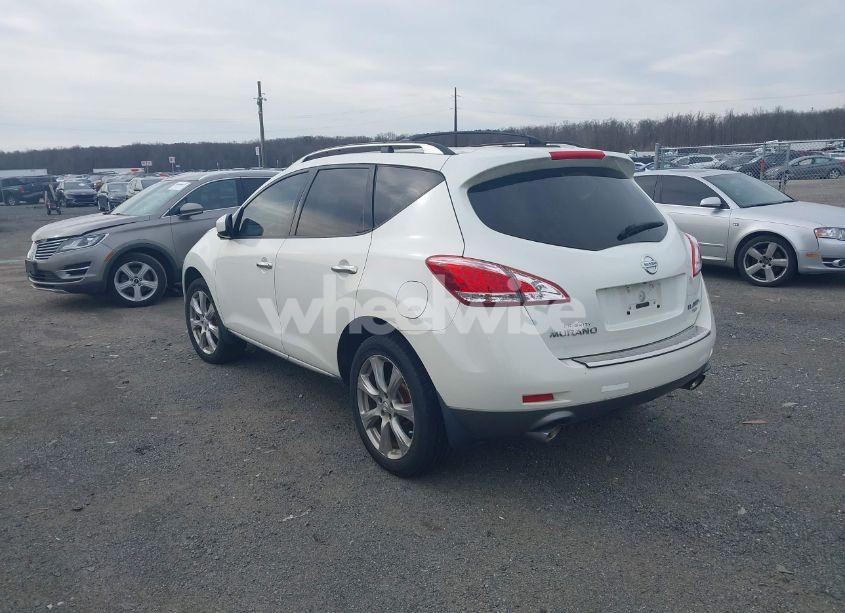 Photo 2 of 2012 Nissan Murano LE (VIN JN8AZ1MW2CW201628)