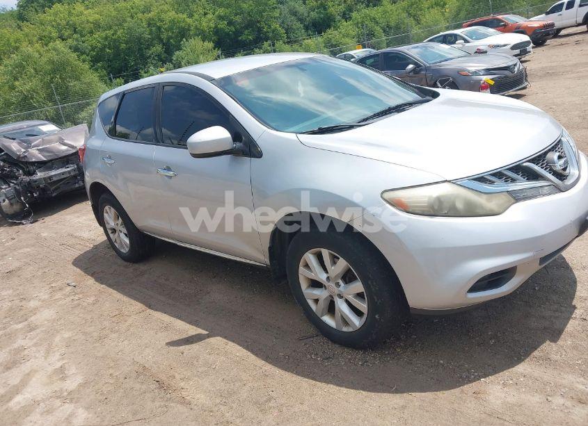 2012 Nissan Murano S (VIN JN8AZ1MW2CW201662) main photo