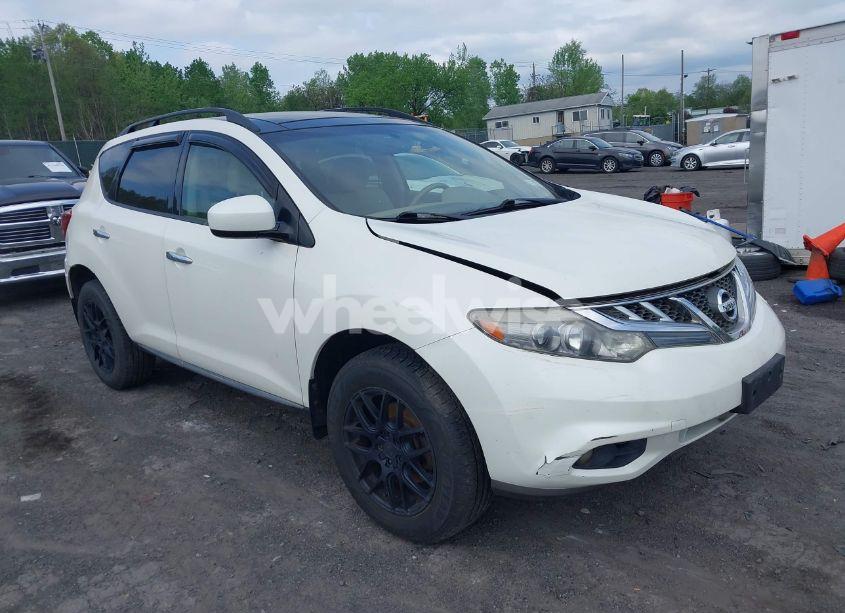 2012 Nissan Murano SV (VIN JN8AZ1MW2CW203024) main photo