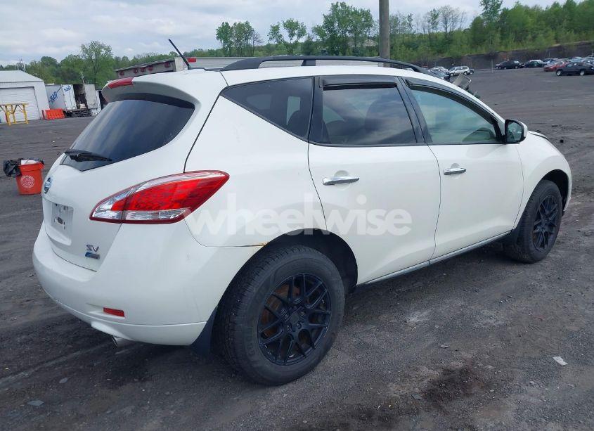 Photo 4 of 2012 Nissan Murano SV (VIN JN8AZ1MW2CW203024)