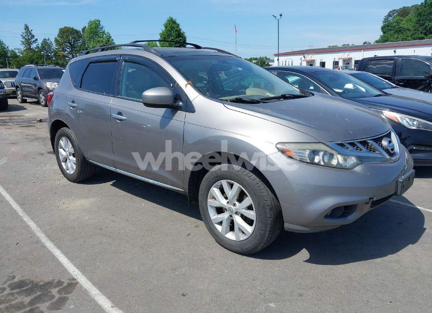 2012 Nissan Murano SL (VIN JN8AZ1MW2CW207414) main photo
