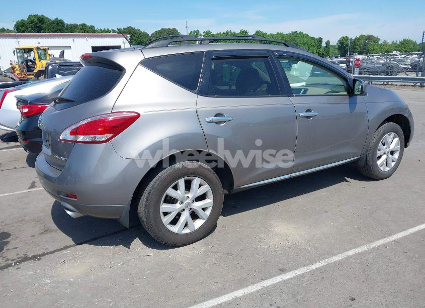 Photo 4 of 2012 Nissan Murano SL (VIN JN8AZ1MW2CW207414)