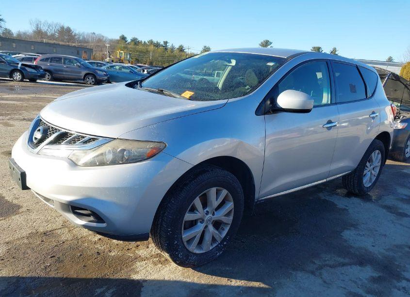 2012 Nissan Murano S (VIN JN8AZ1MW2CW210975) main photo