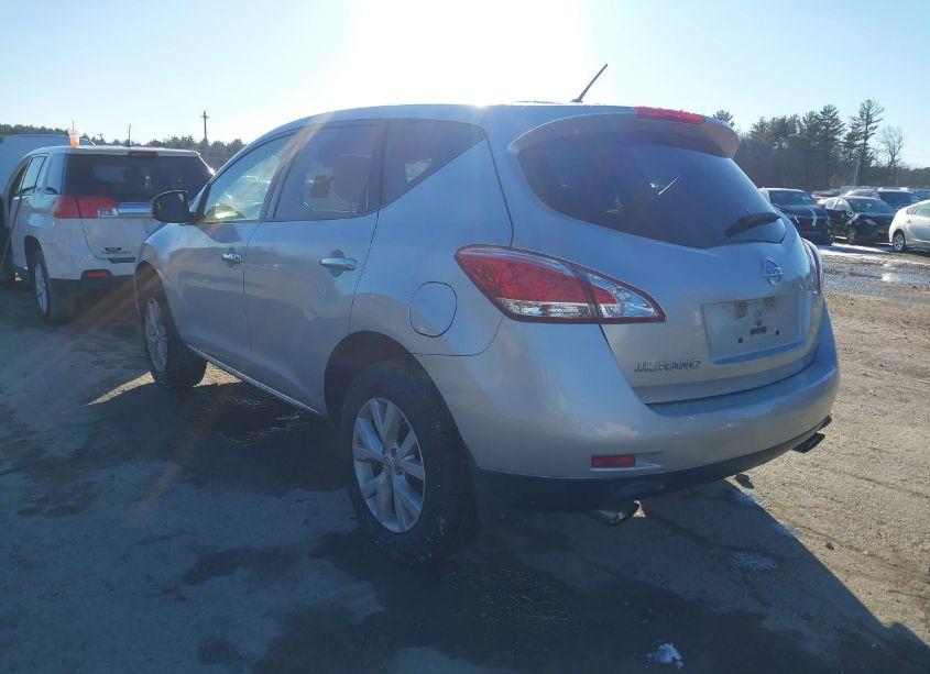 Photo 2 of 2012 Nissan Murano S (VIN JN8AZ1MW2CW210975)